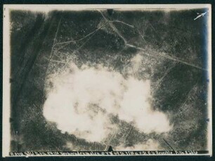 Foto des Geländes um Verbrande Molen südöstlich von Ypern (Luftbild)