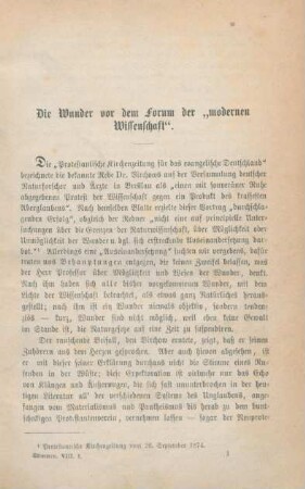 1-17 Die Wunder vor dem "Forum der modernen Wissenschaft"