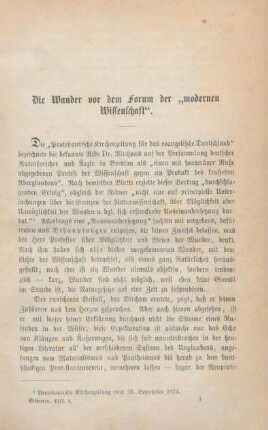 1-17 Die Wunder vor dem "Forum der modernen Wissenschaft"