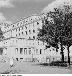Dresden. Medizinische Akademie, Chirurgische Klinik, Kinderklinik, 1956