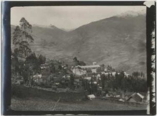 Guachalla bei Sorata. Typus der Vallelandschaft