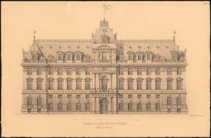 Ständehaus, Düsseldorf 2. Projekt: Rückansicht