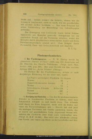 Photomechanisches