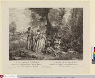 LES PLAISIRS PASTORAL; GAUDIUM PASTORALE