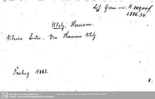 Literatura Germanica recentior B 2886,34