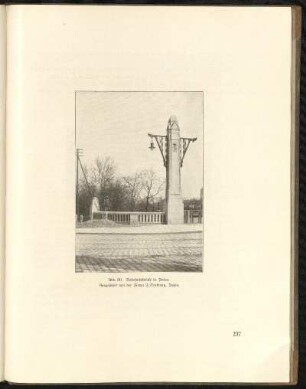 Abb. 267. Bahnhofsbrücke in Posen. Ausgeführt von der Firma I. Neukranz, Polen.