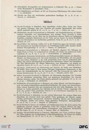 Möbel (Nr. 664-728)