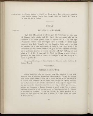 CCCLV. Peiresc à Aléandre. Aix, 10 mars 1624