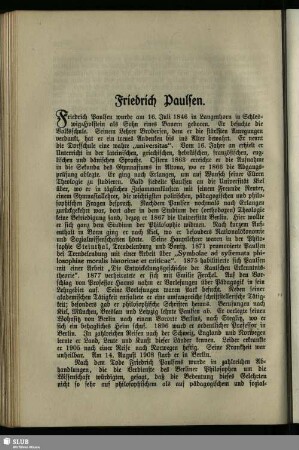 Friedrich Paulsen