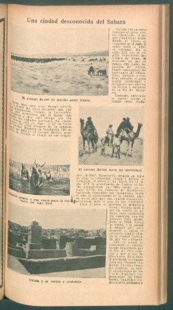 Una ciudad desconocida del Sahara