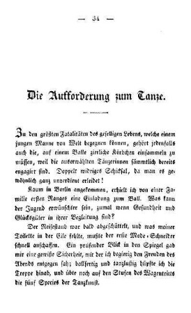 Die Aufforderung zum Tanze