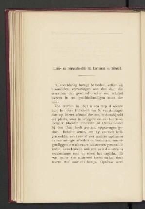 Rijder- en leeuwengrooten van Koevorden en Selwerd
