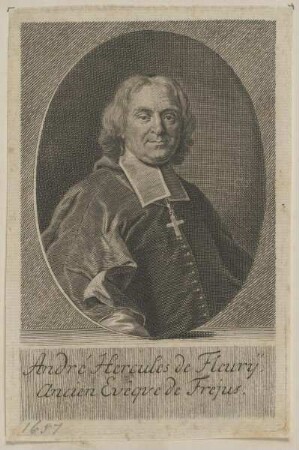 Bildnis des André Hercules de Fleury