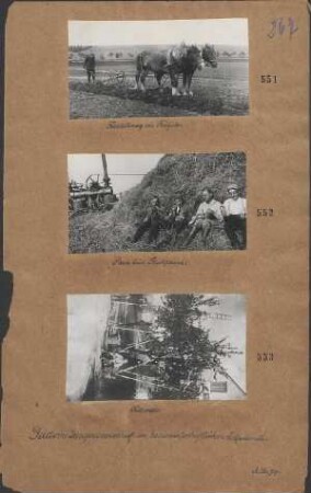 Feldbestellung im Frühjahr