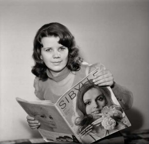 Fotografie von Irmgard Heinke mit der Sibylle