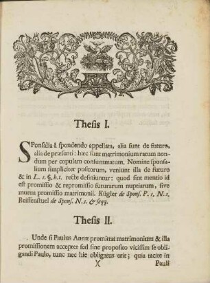 Thesis I. - Thesis XXIV.