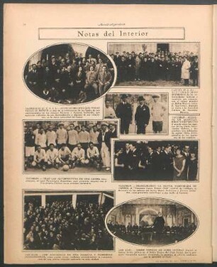 Notas del interior [Fotografías]