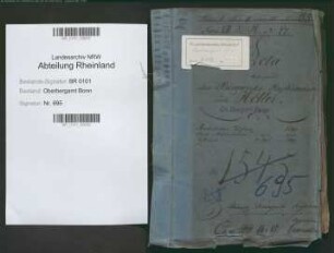 Höller, Friedrich 15.03.1821 - 17.04.1881; Markscheider; Prüfungs- und Personalakte