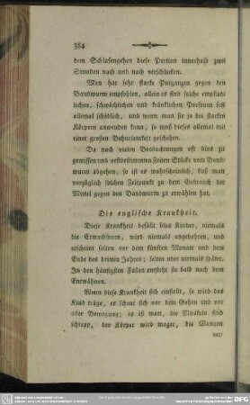 Die englische Krankheit