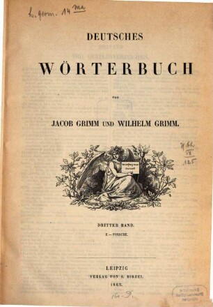 Deutsches Wörterbuch. 3, E - Forsche