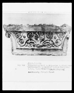 Pilasterkapitell vom Apollon-Tempel in Didyma