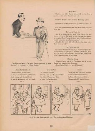 "Im Zigarrenladen" "Herr Mulps: Handlesekunst oder: Der vorhergesagte Reichtum"