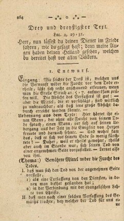 Drey und dreyßigster Text