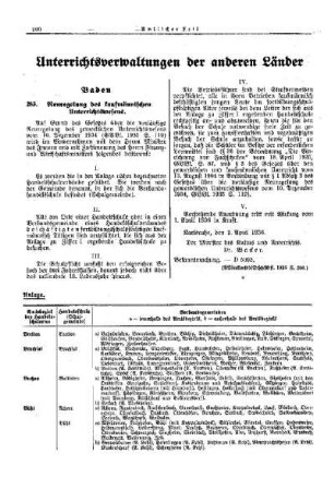 Neuregelung des kaufmännischen Unterrichtswesens : [Amtliche Erlasse der Unterrichtsverwaltungen der anderen Länder] ; [Baden] ; [Amtlicher Teil]