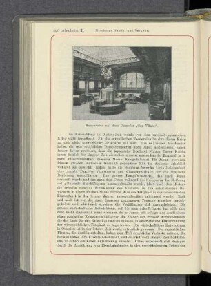 Rauchsalon auf dem Dampfer "Cap Vilano".