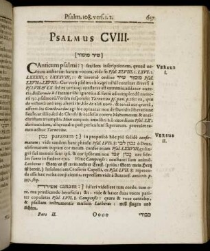 Psalmus CVIII.