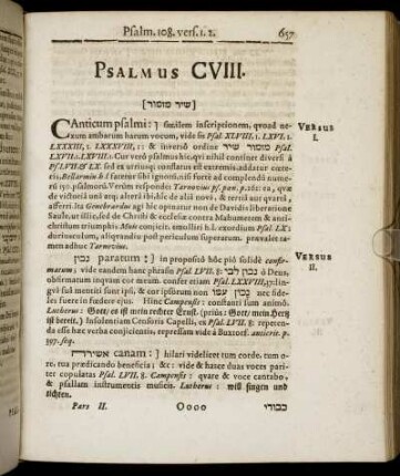 Psalmus CVIII.