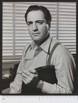 Porträtaufnahme William Saroyan