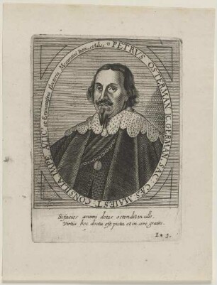 Bildnis des Petrvs Osterman