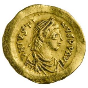 Münze, Tremissis, 518 - 527