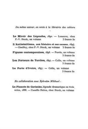 L' Oppression des juifs dans l'Europe orientale : les Juifs en Roumaine / par Bernard Lazare