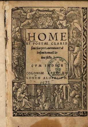 Homeri potae clarissimi Ilias