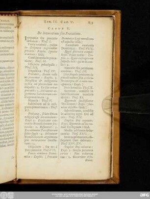 Caput V. De Invocatione seu Precatione.