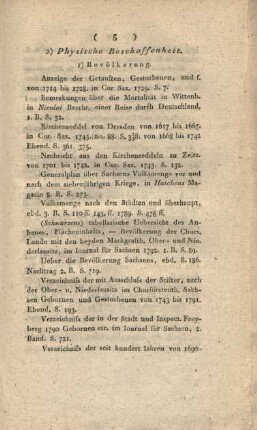 B) Physische Beschaffenheit.