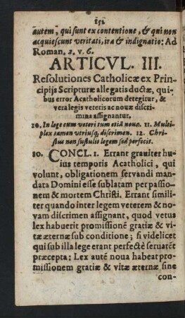 Articul. III.
