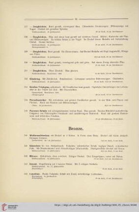 Bronze (Nr. 240-247)