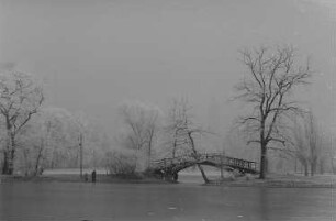 Holzbrücke im Johannapark