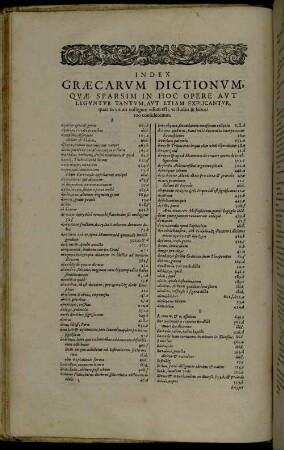 Index Græcarum Dictionum, Quæ Sparsim In Hoc Opere [...]