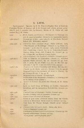 An ... outline guide ... to ... the study of Spenser