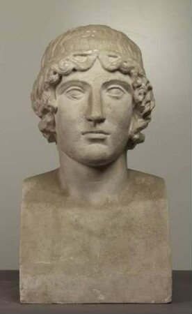 Kopfreplik des Apollon Typus Ostia-Leptis