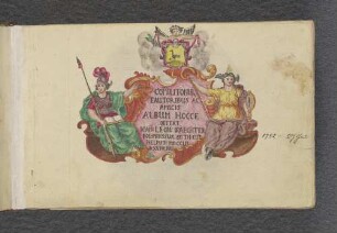 [Stammbuch Johann Leonhard Wächter]