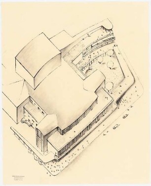 Deutsche Oper, Berlin-Charlottenburg: Axonometrie