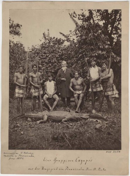 Kayapó group from the Piracicaba region