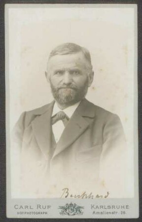 Burkhard, Jakob, Bund der Landwirte