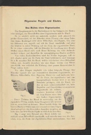 Allgemeine Regeln und Etuden
