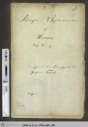 Heinsen: Visitationsakten